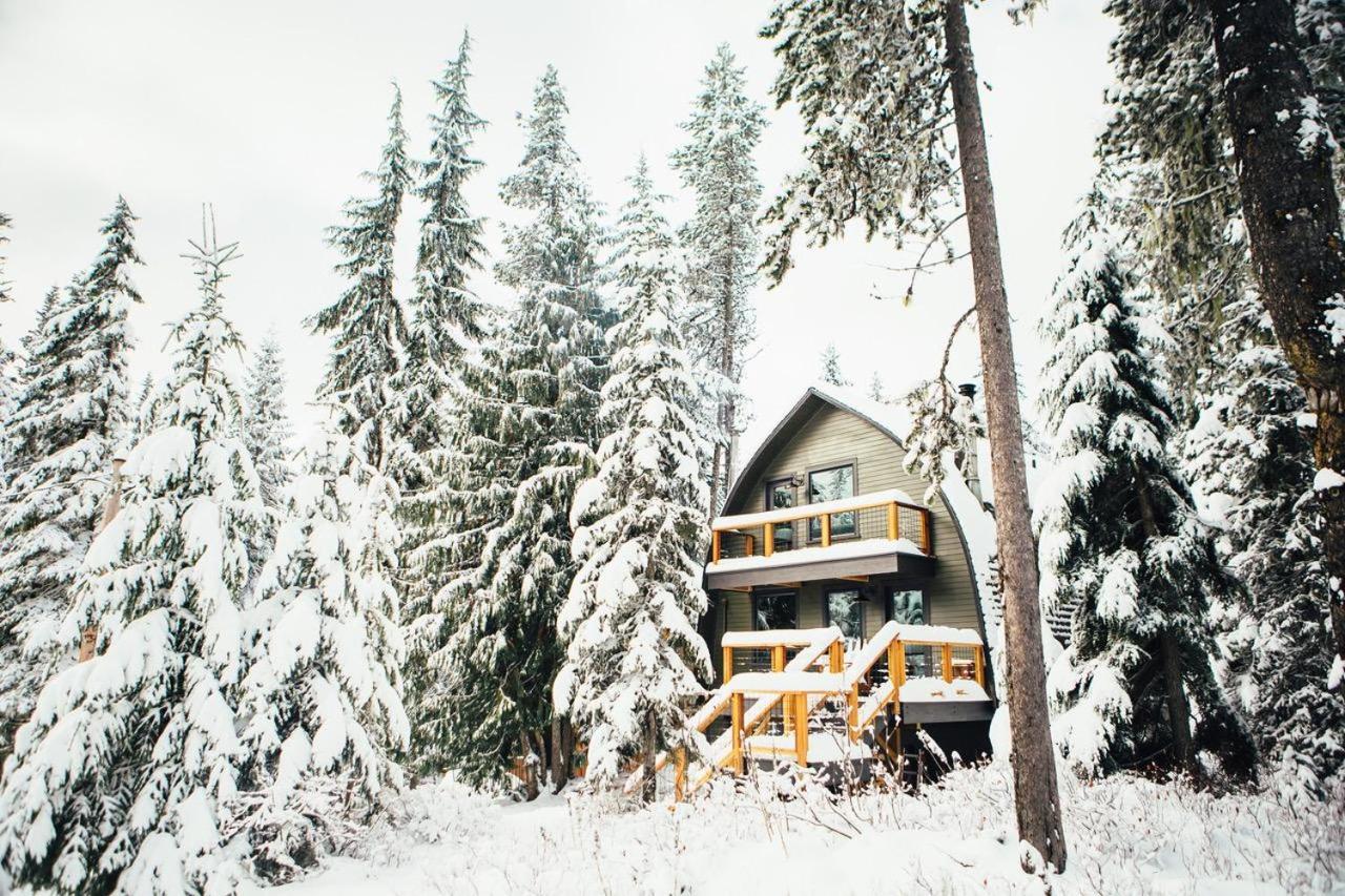 The Bow Roof Cabin Government Camp Bagian luar foto
