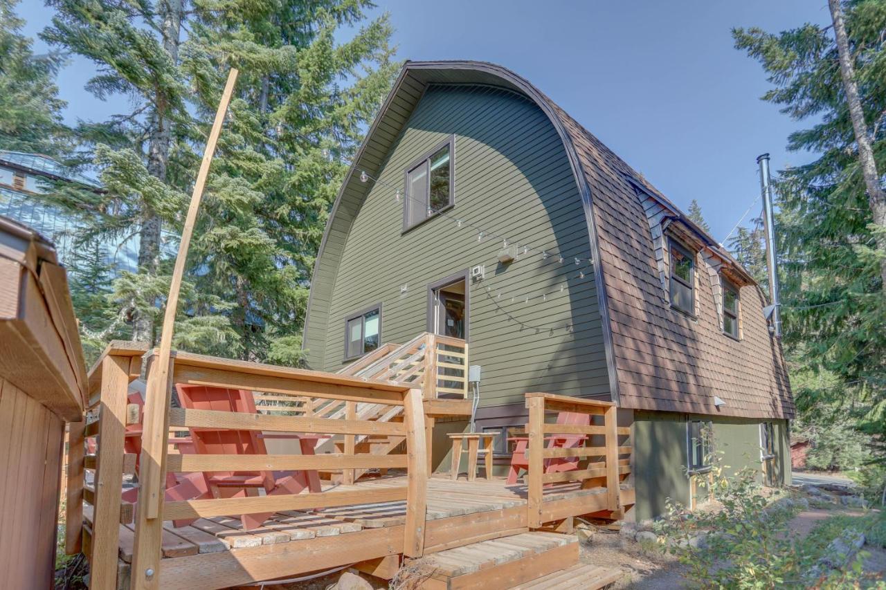 The Bow Roof Cabin Government Camp Bagian luar foto